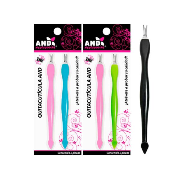 QUITA CUTICULA PATA DE CABRA SET 2PIEZAS