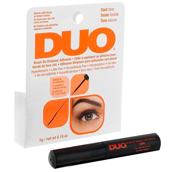 Pegamento DUO con aplicador Negro