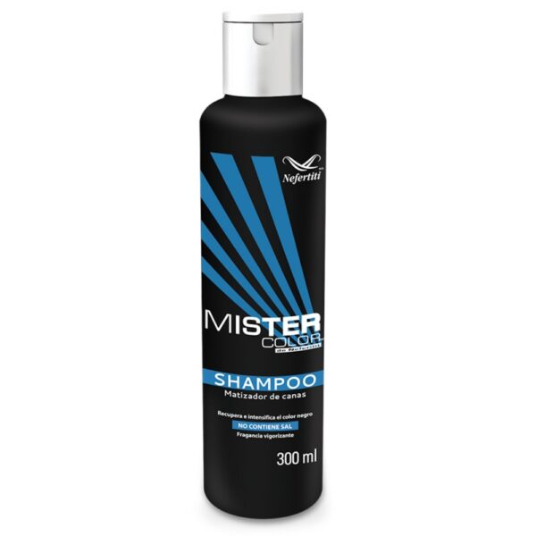 Shampoo Matizador para Canas Mister