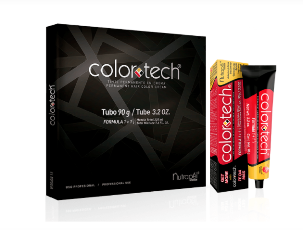 Tinte Para Cabello Color Tech