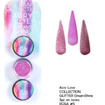 Dream shine glitter Rosa #5