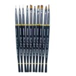 SET DE PINCELES NAIL ART 10 PIEZAS