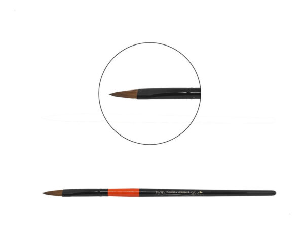 Pincel Orange #8