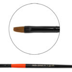 Pincel Para Gel Orange #8