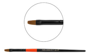 Pincel Para Gel Orange #8