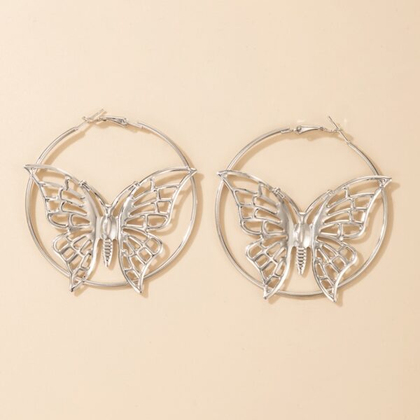 Arracada Con Plata Con Flores