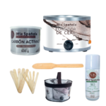 Kit Professional Wax Carbon Activado 600g