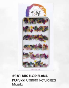 Naturaleza muerta mix flor plana #181