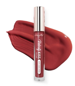 LABIAL VELVETY KISS MATTE TONO 08 BLACK CHERRY