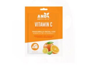 MASCARILLA FACIAL TEXTIL VITAMINA C