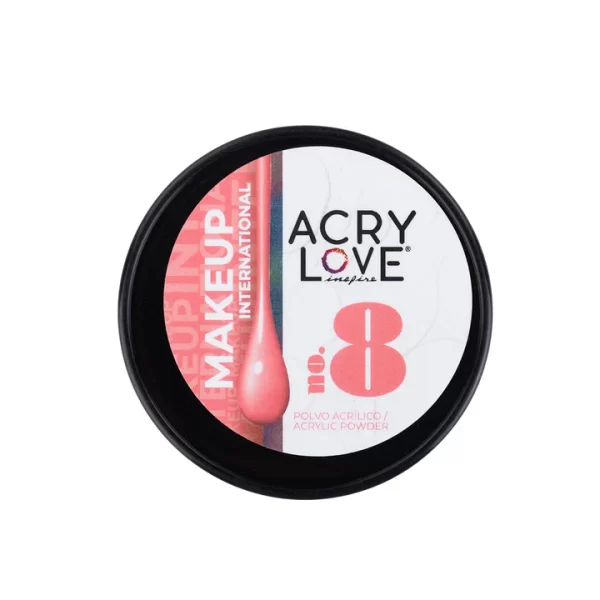 ACRILICO MAKEUP INTERNACIONAL NO.8