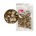 CRISTAL MIX DORADO METALICO
