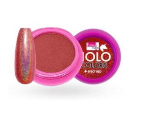 EFECTO HOLOGRAFICO COLOR ROJO