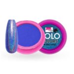 EFECTO HOLOGRAFICO COLOR AZUL