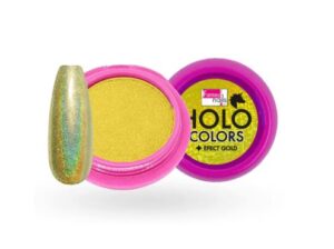 EFECTO HOLOGRAFICO COLOR DORADO
