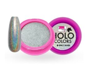 EFECTO HOLOGRAFICO COLOR PLATA