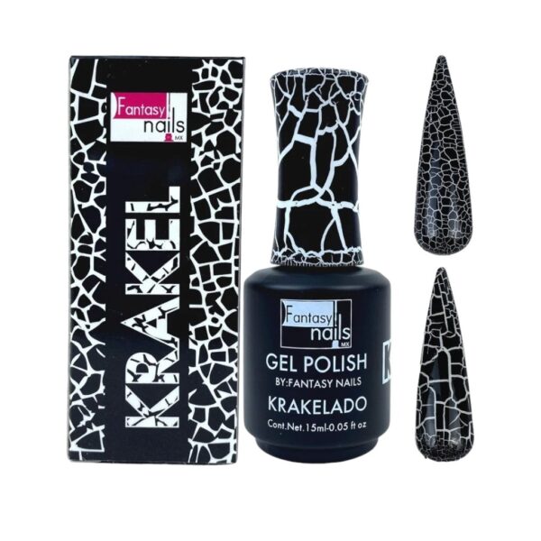 GEL KRAQUELADO COLOR NEGRO