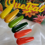 COLECCION DE GEL 6 PIEZAS QUETZAL